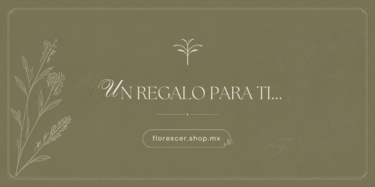 Tarjeta de regalo florescer